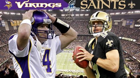 vikings saints nfc championship